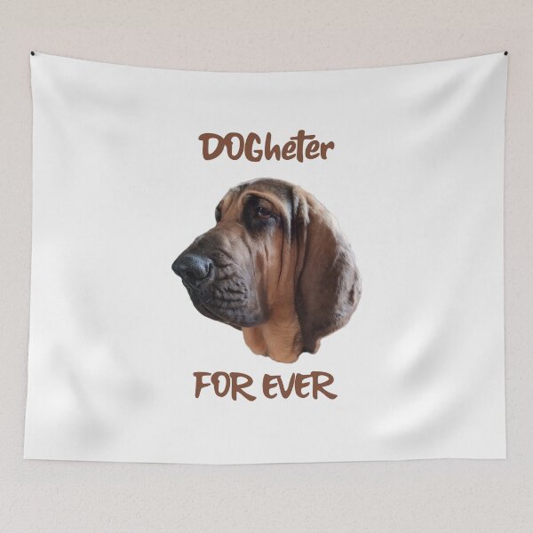 Item preview, Bloodhound dog mantrailing T-shirt Dogheter Forever, togheter forever designed and sold by MayaAndNora.