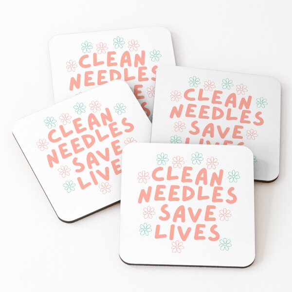 Item preview, Harm Reduction - Clean Needles Save Lives designed and sold by Absolute-Garlic.