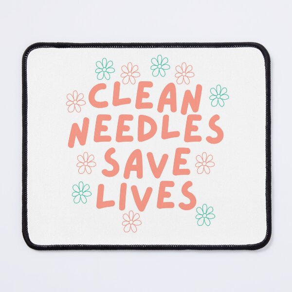 Item preview, Harm Reduction - Clean Needles Save Lives designed and sold by Absolute-Garlic.