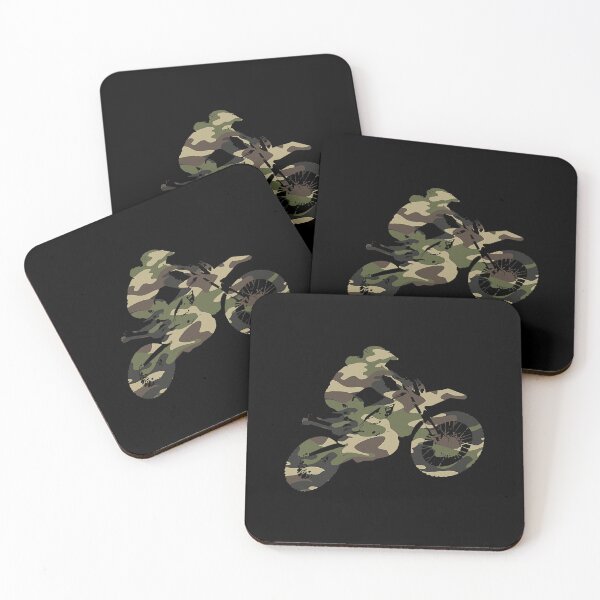 Item preview, Motocross Dirt Bike Racing Camo Camouflage designed and sold by caintati.