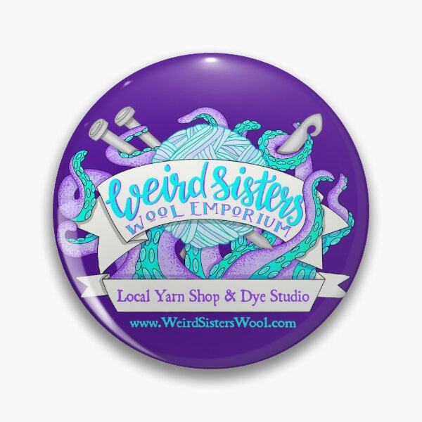 Artikelvorschau, Weird Sisters Wool Emporium Tentakel-Logo entworfen und verkauft von Weird-Sisters.