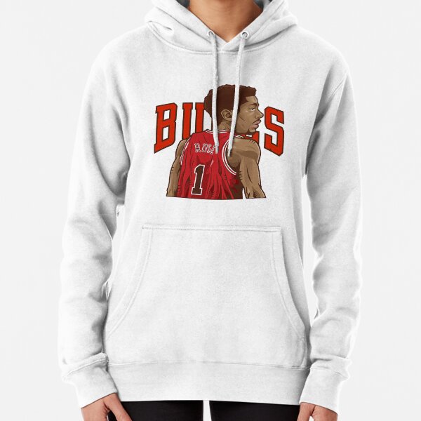  Man Youth Derrick Rose Chicago Bulls Hoodie White: ספרים