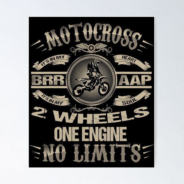 Item preview, Motocross Dirt Bike Track Racing - Brraap Motocross designed and sold by caintati.
