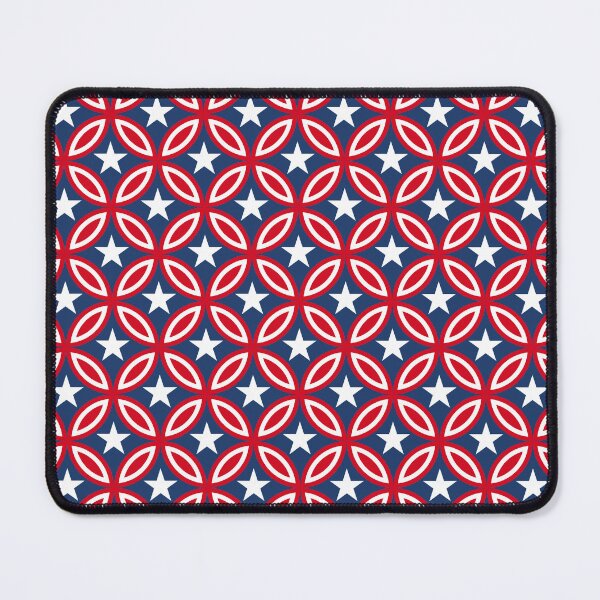 Item preview, Red, White and Blue Pattern with Stars - USA designed and sold by Coop & Company Designs.