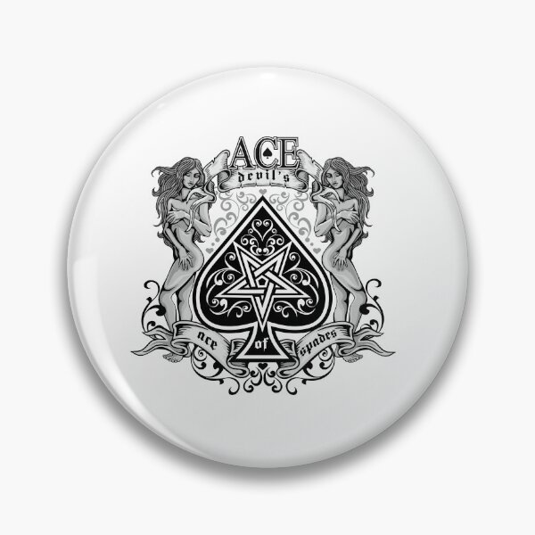 Item preview, antique, nuda girls ace of spades  designed and sold by amid999.