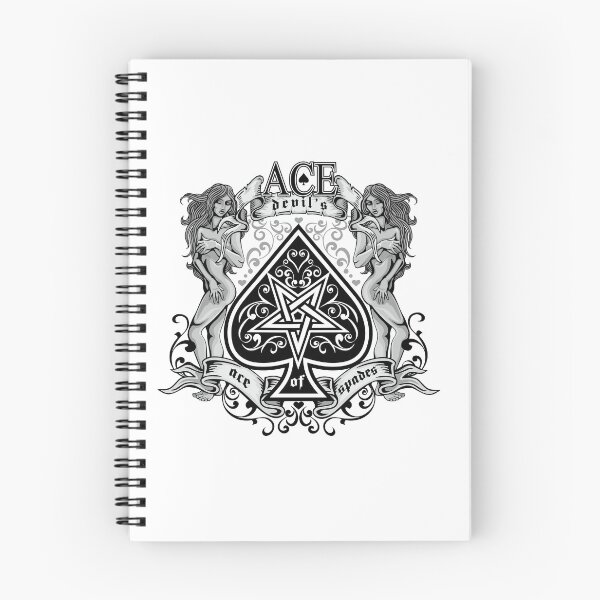 Item preview, antique, nuda girls ace of spades  designed and sold by amid999.