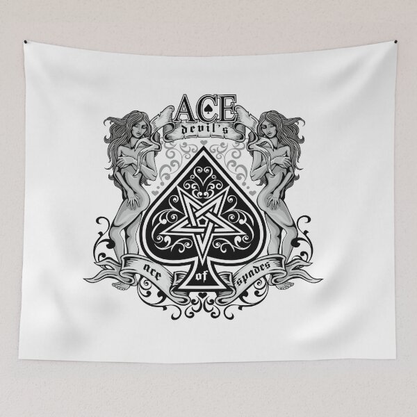 Item preview, antique, nuda girls ace of spades  designed and sold by amid999.