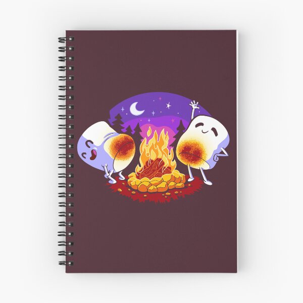 Item preview, Lindo asado de malvaviscos en fogata designed and sold by ctkrstudio.