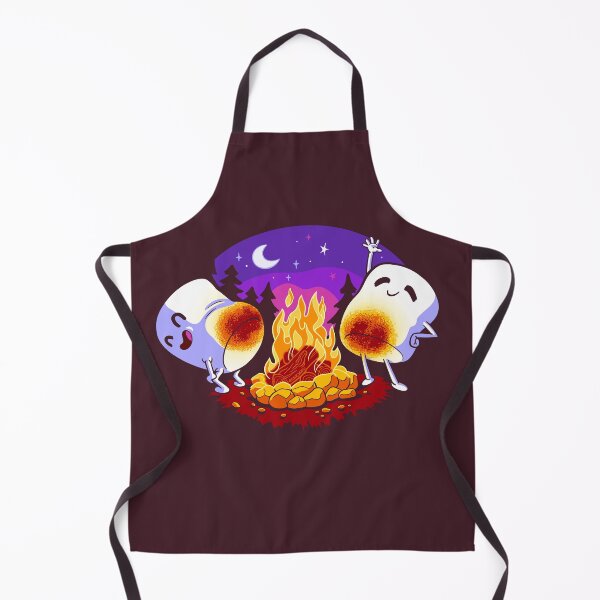 Item preview, Cute Campfire Marshmallows Roasting designed and sold by ctkrstudio.