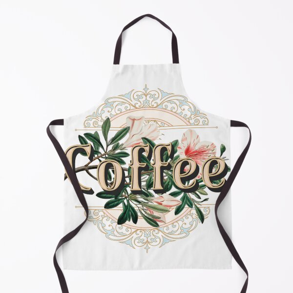 Item preview, I Love Coffee - pretty in pink floral designed and sold by ZinZoe.