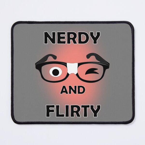 Item preview, Nerdy and Flirty Pink designed and sold by clintondesigns6.