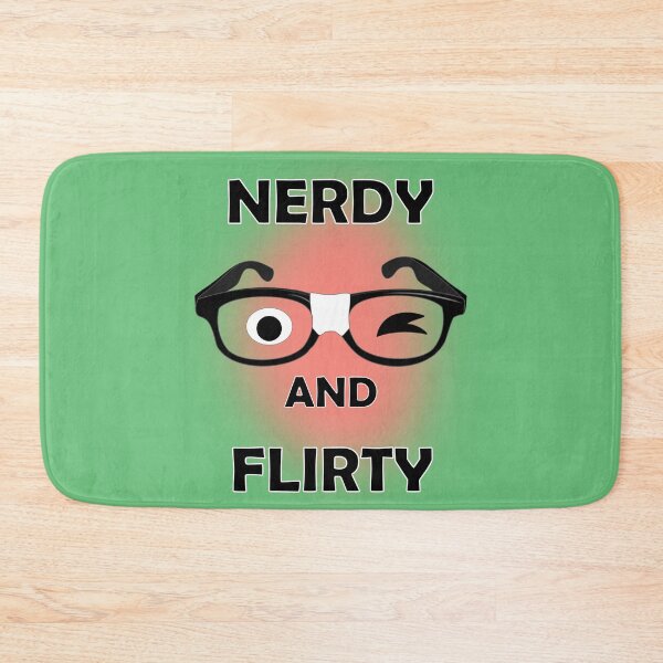 Item preview, Nerdy and Flirty Pink designed and sold by clintondesigns6.