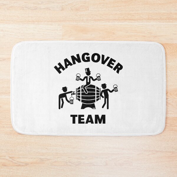 Item preview, Hangover Team / Stag Party (Groom / Beer Barrel / Black) designed and sold by MrFaulbaum.
