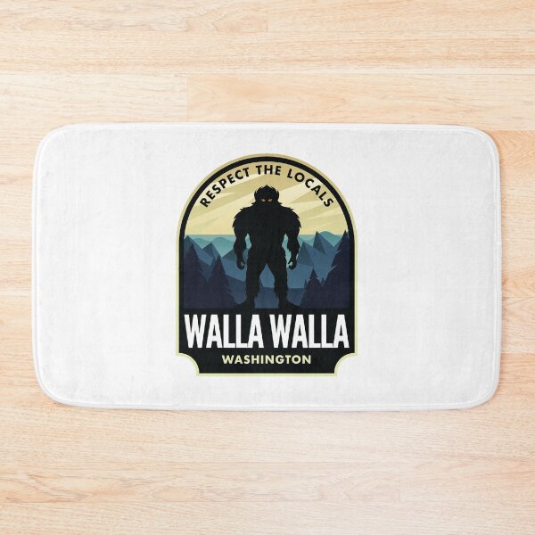 Item preview, Walla Walla Washington Bigfoot Sasquatch designed and sold by HalpinDesign.
