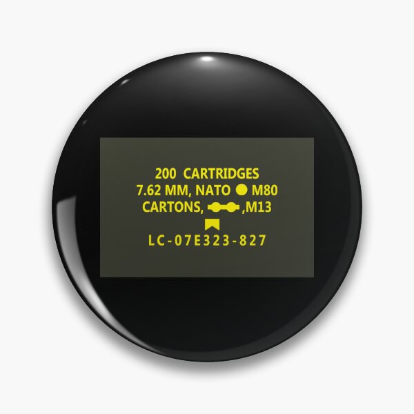 Item preview, 7.62 Nato Ammo Box Sticker designed and sold by tya99fwz45.