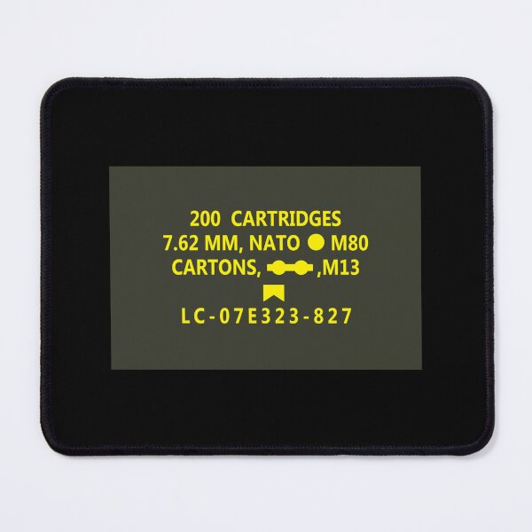 Item preview, 7.62 Nato Ammo Box Sticker designed and sold by tya99fwz45.