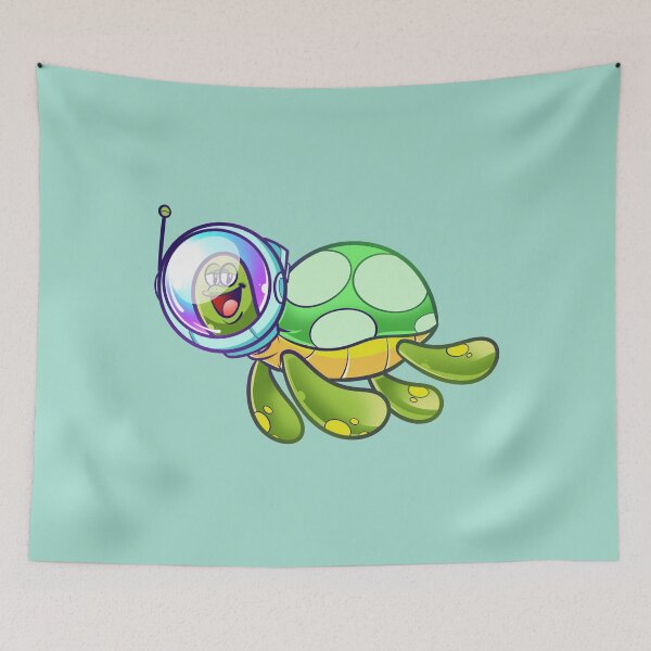 Item preview, Astro Turtle designed and sold by ikisaeclub.