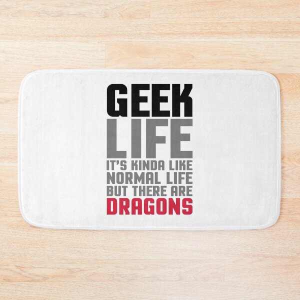 Item preview, Geek Life Funny Quote designed and sold by quarantine81.