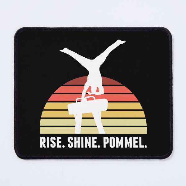 Item preview, Rise Shine Pommel Horse Mens Gymnastics designed and sold by Epic Love Designs.