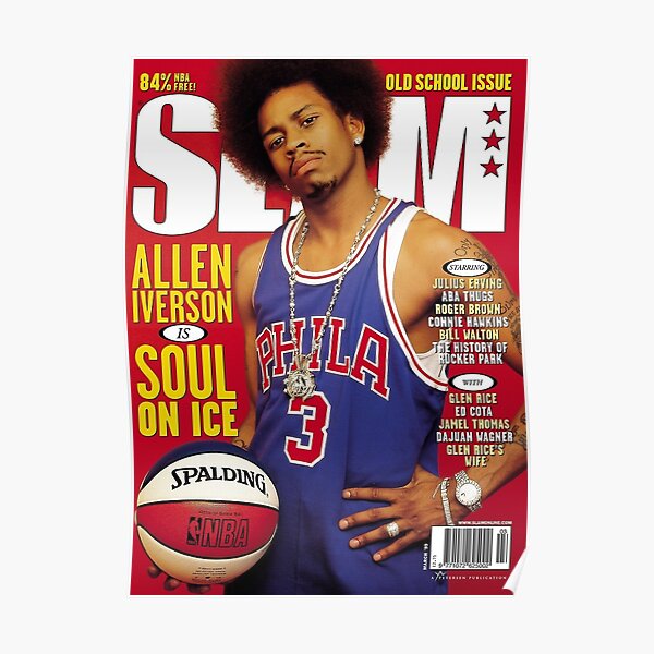 Allen Iverson (Slam Magazine) Poster