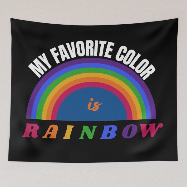 Item preview,  My Favorite Color is Rainbow designed and sold by BronikowskiART.