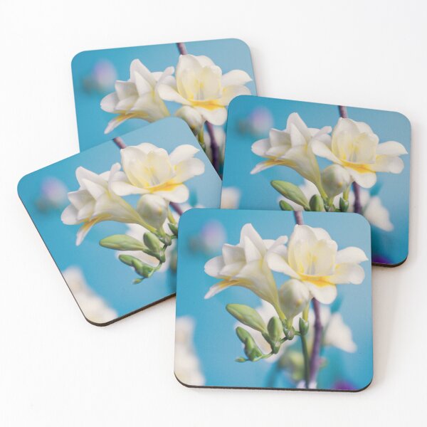 Item preview, White freesia designed and sold by kadmil.