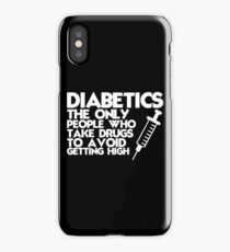 diabetic humor mom iPhone Case/Skin