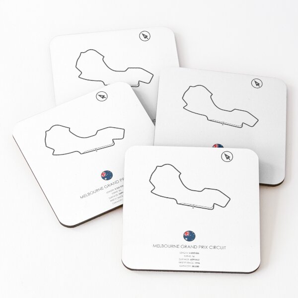 Item preview, Melbourne Grand Prix Circuit    designed and sold by carcultureds.