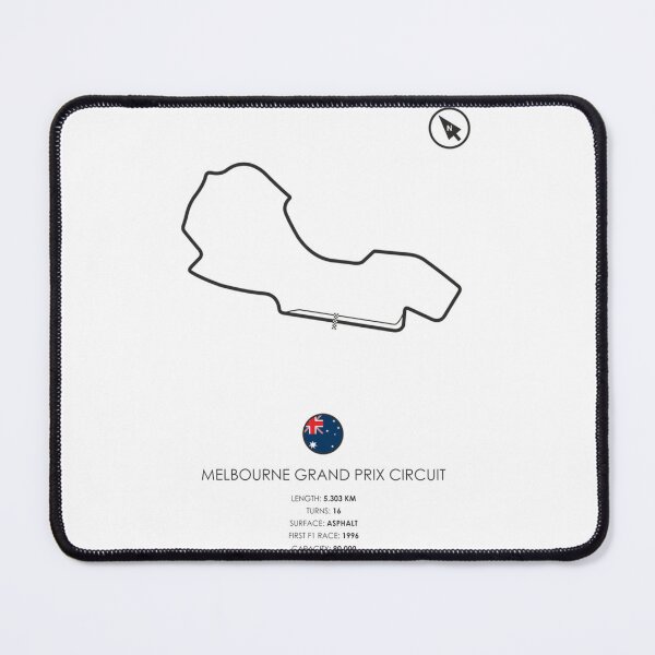 Item preview, Melbourne Grand Prix Circuit designed and sold by carcultureds.