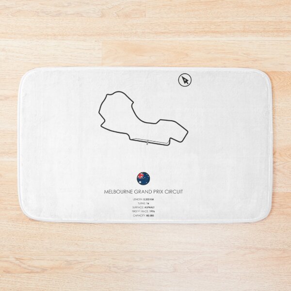 Item preview, Melbourne Grand Prix Circuit    designed and sold by carcultureds.