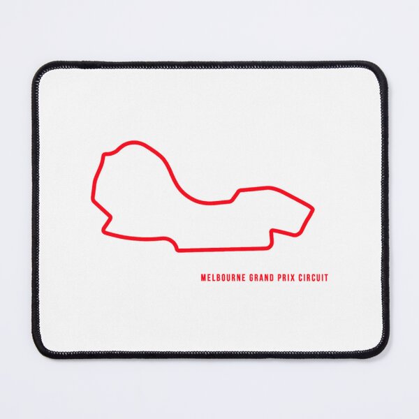 Item preview, Melbourne Grand Prix Circuit Map designed and sold by carcultureds.