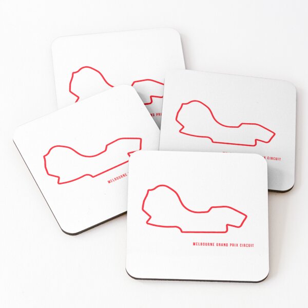 Item preview, Melbourne Grand Prix Circuit Map   designed and sold by carcultureds.