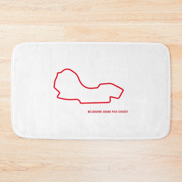 Item preview, Melbourne Grand Prix Circuit Map   designed and sold by carcultureds.