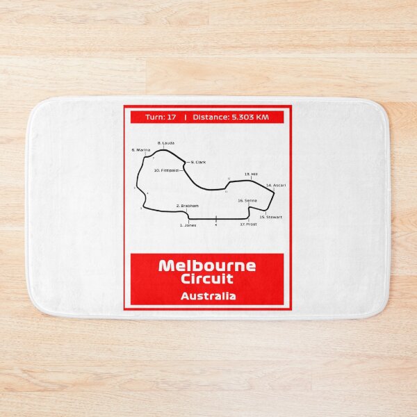 Item preview, Melbourne Grand Prix Circut    designed and sold by carcultureds.