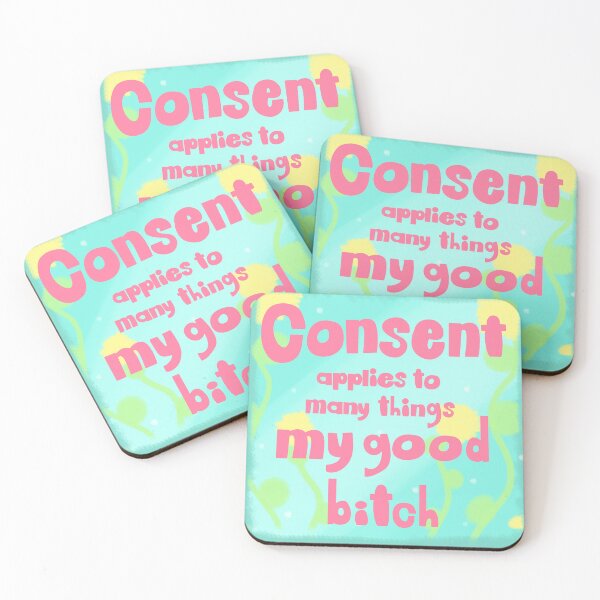 Item preview, Consent, my good B designed and sold by RosemaryDarVT.