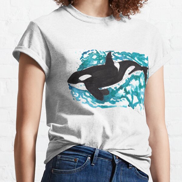 Bubbles the Orca Classic T-Shirt
