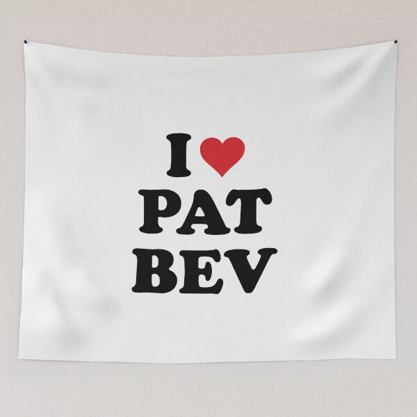 Item preview, I Love Pat Bev designed and sold by Dex-Shop.