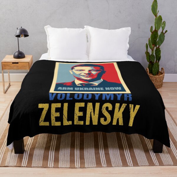 Item preview, Arm Ukraine now, Volodymyr Zelensky designed and sold by StencilMyst ..