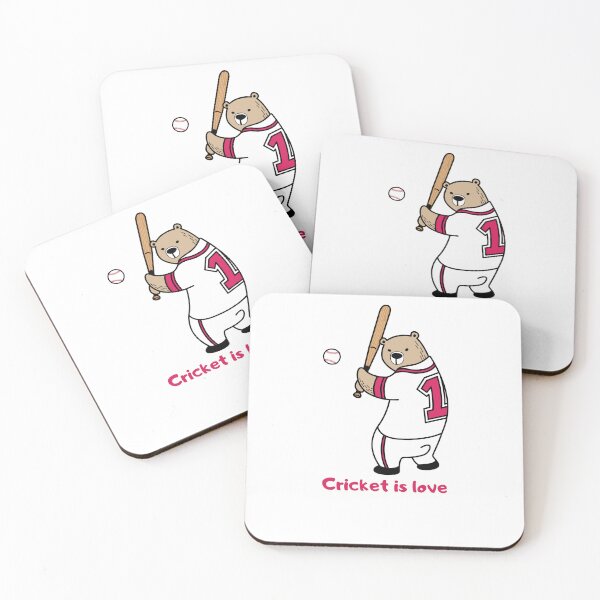 Item preview, animal playing cricket designed and sold by BigLove Animals.