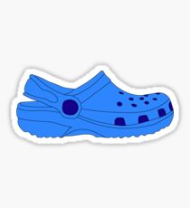 Blue croc Sticker