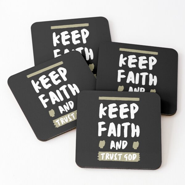 Item preview, KEEP FAITH AND TRUST GOD designed and sold by Nancyanna.