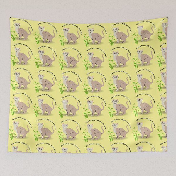 Item preview, Cute Judgmental Cat Design designed and sold by GuelcherDesign.