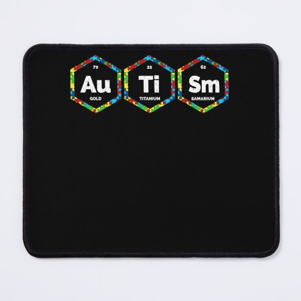 Item preview, Chemistry Periodic Table For Autism Awareness Funny Retro designed and sold by Dressed For Duty.
