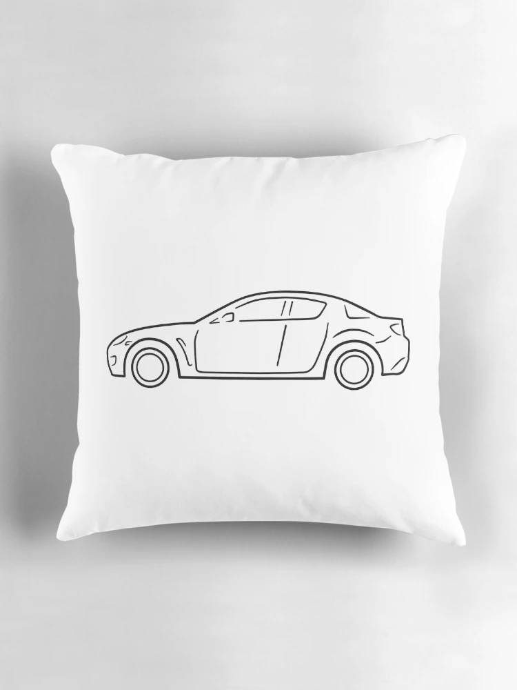 Thumbnail 3 of 4, Pillow, Mazda RX8 R3 designed and sold by AutoClub.