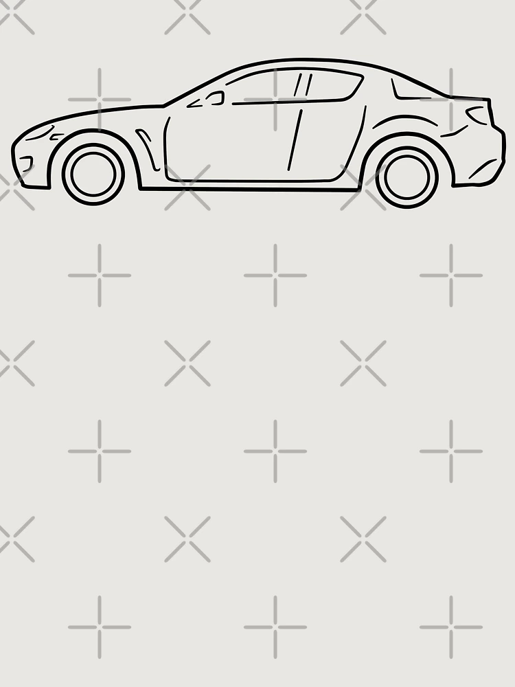 Thumbnail 6 of 6, Premium Oversized Sweatshirt, Mazda RX8 R3 designed and sold by AutoClub.