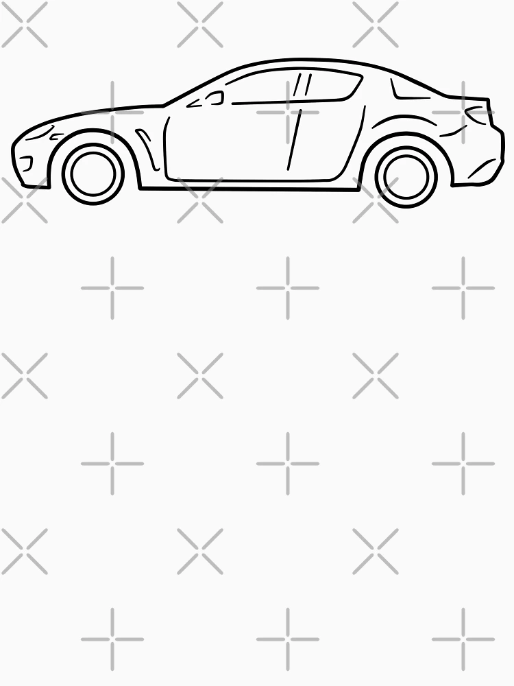 Thumbnail 6 of 6, Pullover Hoodie, Mazda RX8 R3 designed and sold by AutoClub.