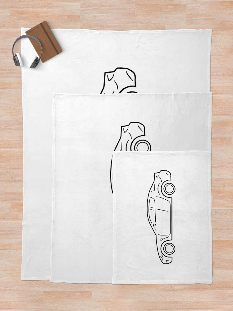 Thumbnail 5 of 6, Throw Blanket, Mazda RX8 R3 designed and sold by AutoClub.