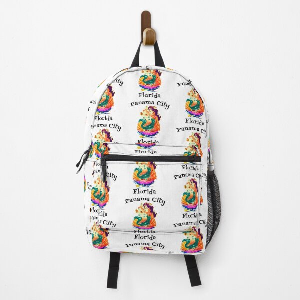 Item preview, Panama City Florida Mermaid Retro designed and sold by DESTINATIONS DECAL DOS.