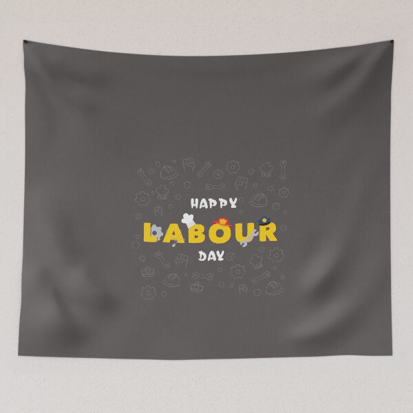 Item preview, Labour day | Happy Labour Day | Happy Labor Day Weekend designed and sold by Designs-Nifty.