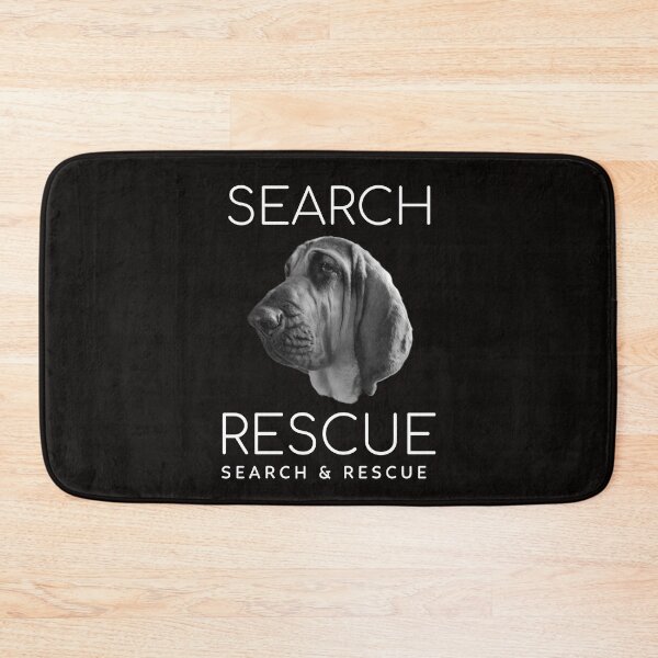 Item preview, Bloodhound dog mantrailing T-shirt K9 search and rescue designed and sold by MayaAndNora.